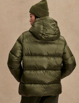 Madelina Lightweight Down Jacket - Racing Olive