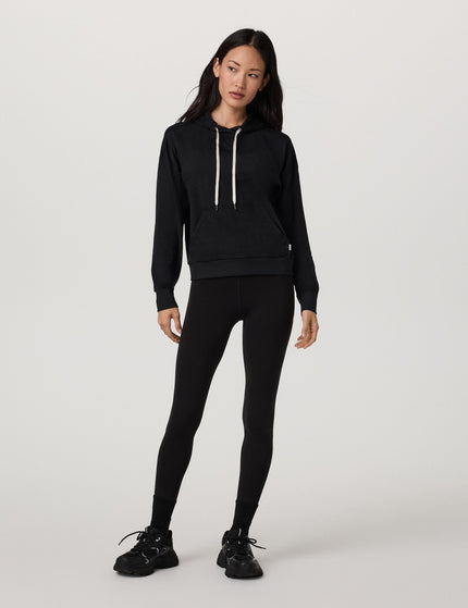 Vuori Halo Modern Pullover Hoodie - Black Heatherimage6- The Sports Edit