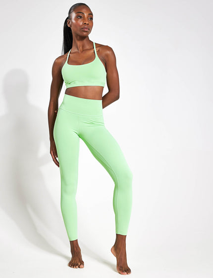 adidas All Me Light Support Bra - Semi Green Sparkimage3- The Sports Edit