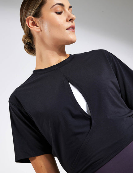 adidas Yoga Studio T-Shirt - Blackimage4- The Sports Edit