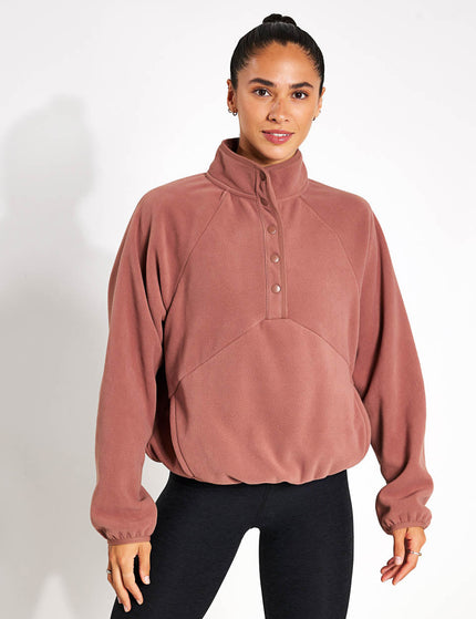 Beyond Yoga Tranquility Pullover - Nutmegimage1- The Sports Edit