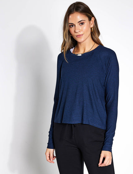 Beyond Yoga Featherweight Daydreamer Pullover - Nocturnal Navyimage1- The Sports Edit