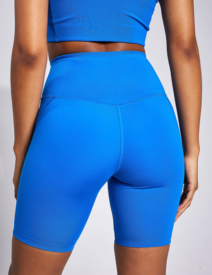 Girlfriend Collective High Waisted Bike Short - Nautical Blueimage2- The Sports Edit