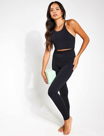 Girlfriend Collective Luxe Legging - Blackimage3- The Sports Edit