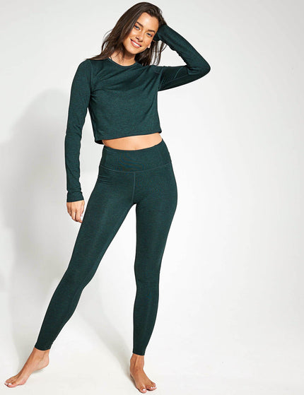 Girlfriend Collective ReSet Lounge Legging - Mossimage3- The Sports Edit