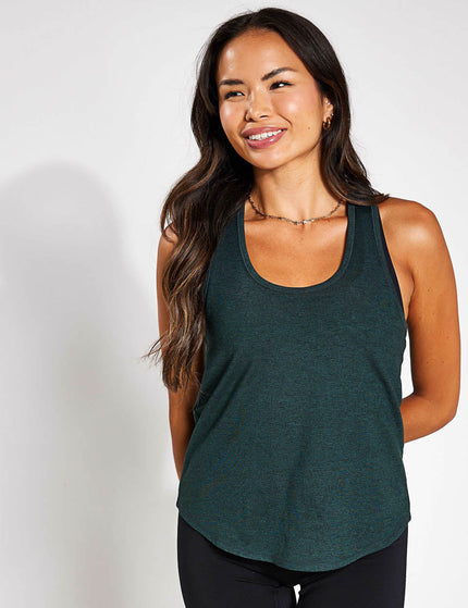 Girlfriend Collective ReSet Relaxed Tank - Mossimage1- The Sports Edit