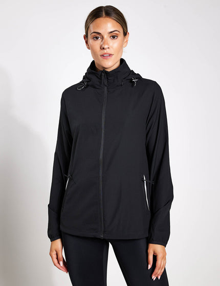 Goodmove Stormwear Packable Hooded Running Jacket - Blackimage1- The Sports Edit