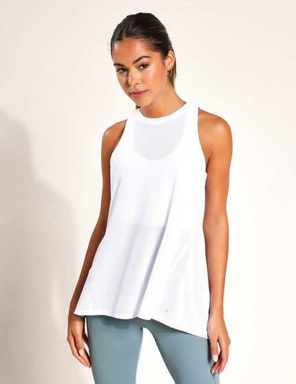 Lilybod Kendall-XR Tank Top - Signature Whiteimage2- The Sports Edit