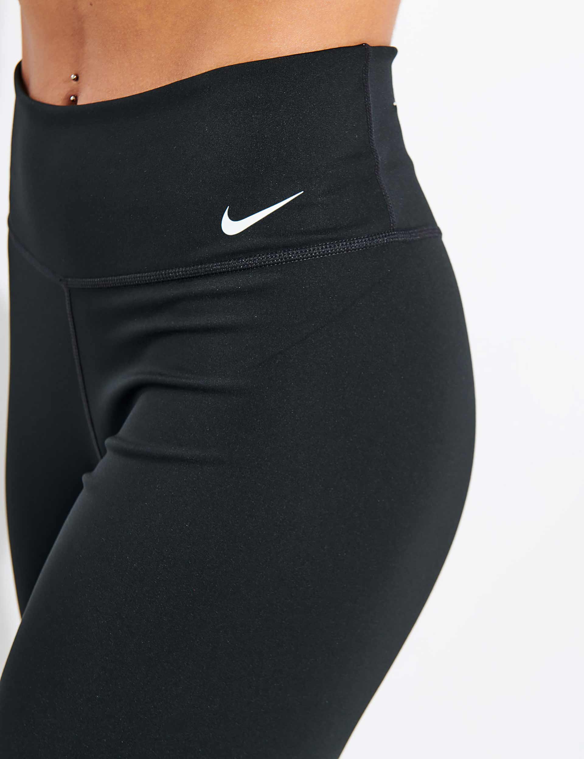 Nike One Bike Shorts 7" - Black/Whiteimage4- The Sports Edit
