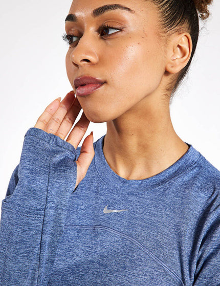 Nike Dri-FIT Swift Element UV Crew Neck Top - Ashen Slate/Reflective Silverimage4- The Sports Edit