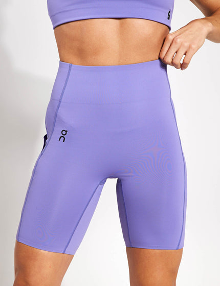ON Running Movement Tights Short - Blueberryimage1- The Sports Edit