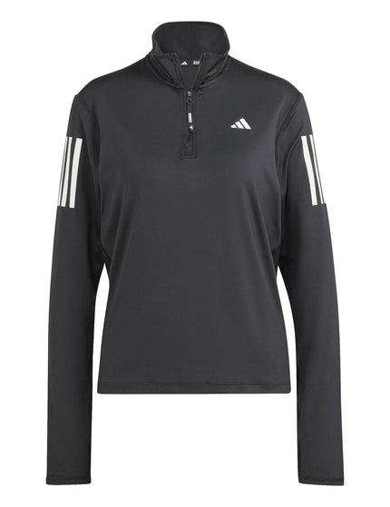 adidas Own the Run Half-Zip Jacket - Blackimage7- The Sports Edit