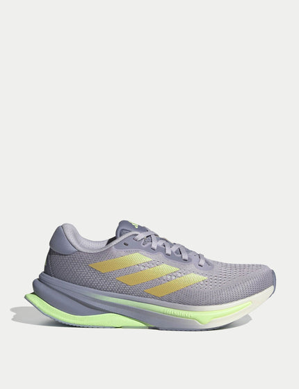 adidas Supernova Solution Shoes - Silver Dawn/Spark/Green Sparkimage1- The Sports Edit