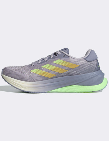 adidas Supernova Solution Shoes - Silver Dawn/Spark/Green Sparkimage2- The Sports Edit