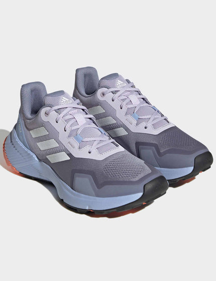 Adidas Terrex Soulstride Trail Running Shoes - Silver Violet/Crystal White/Coral Fusionimage3- The Sports Edit