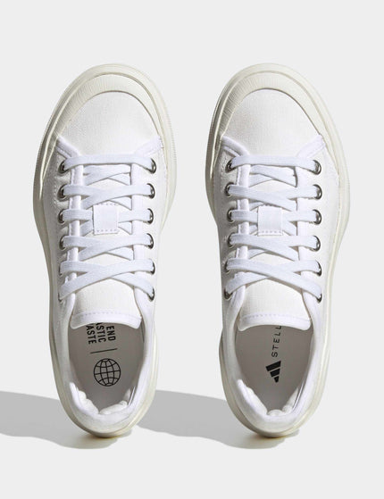 adidas X Stella McCartney Court Shoes - Cloud White/Off Whiteimage5- The Sports Edit