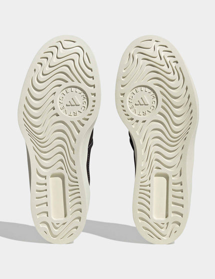 adidas X Stella McCartney Court Slip-On Shoes - Core Black/Off White/Cloud Whiteimage6- The Sports Edit