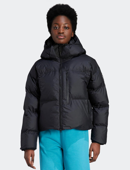 adidas X Stella McCartney TrueNature Short Padded Winter Jacket - Blackimage1- The Sports Edit