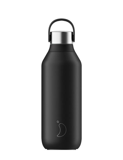 Chilly's Abyss Black Water Bottle | 500mlimage1- The Sports Edit