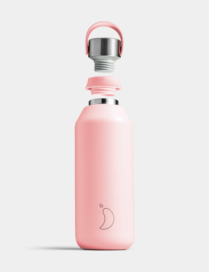 Chilly's Series 2 Water Bottle 500ml - Blush Pinkimage3- The Sports Edit