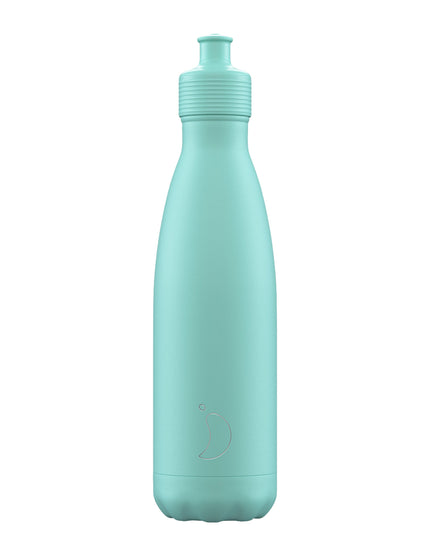 Chilly's Sports Pastel Green Water Bottle | 500mlimage1- The Sports Edit