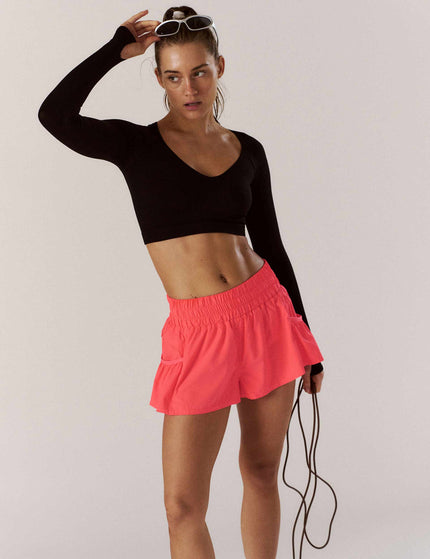 FP Movement Get Your Flirt On Shorts - Electric Sunsetimage1- The Sports Edit