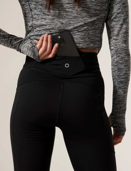 Goodmove Go Move Cropped Gym Leggings - Blackimage5- The Sports Edit