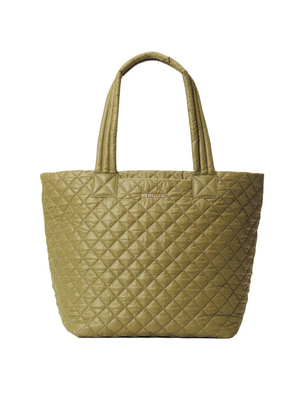 MZ Wallace Medium Metro Tote Deluxe - Mossimage1- The Sports Edit