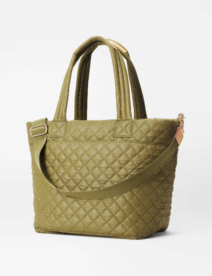 MZ Wallace Medium Metro Tote Deluxe - Mossimage2- The Sports Edit