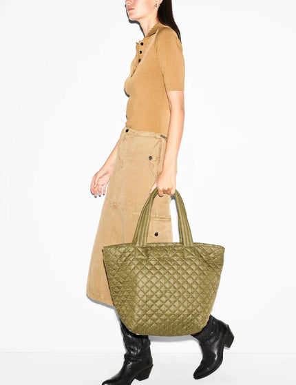 MZ Wallace Medium Metro Tote Deluxe - Mossimage4- The Sports Edit