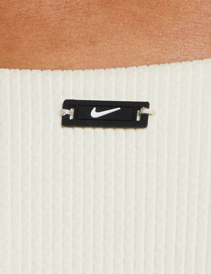 Nike Cross-Back 1-Piece Swimsuit - Coconut Milkimage3- The Sports Edit