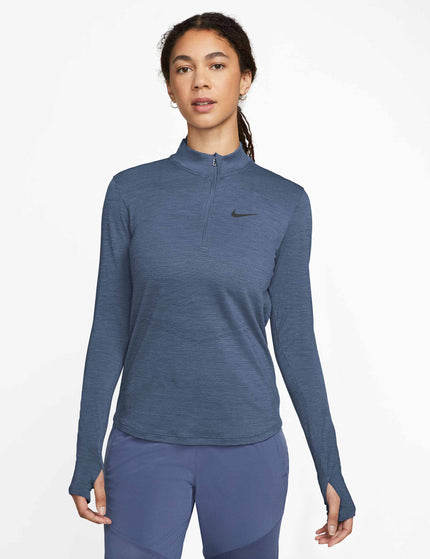 Nike Dri-FIT Swift Long-Sleeve Wool Running Top - Diffused Blueimage1- The Sports Edit
