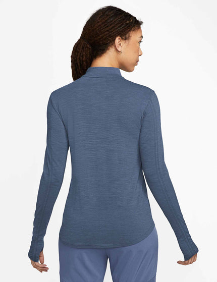 Nike Dri-FIT Swift Long-Sleeve Wool Running Top - Diffused Blueimage2- The Sports Edit