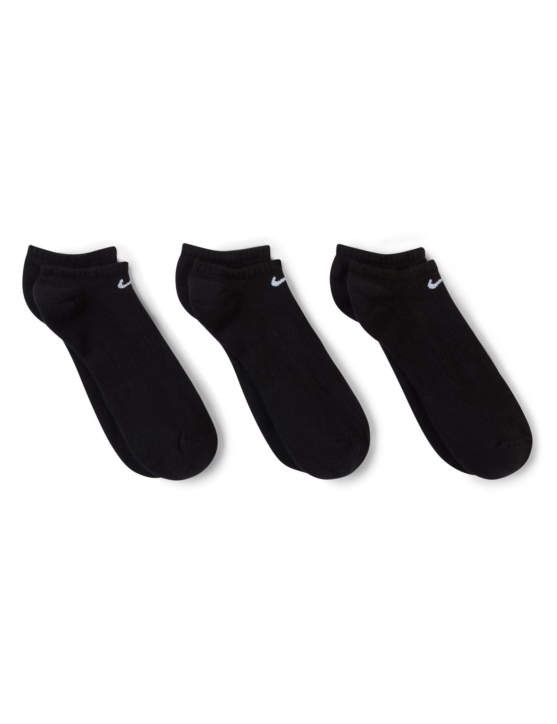 Nike Everyday Cushioned Socks (3 pairs) - Black/Whiteimage4- The Sports Edit