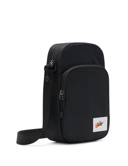Nike Heritage Small Items Bag (4L) - Black/Orange Blazeimage3- The Sports Edit