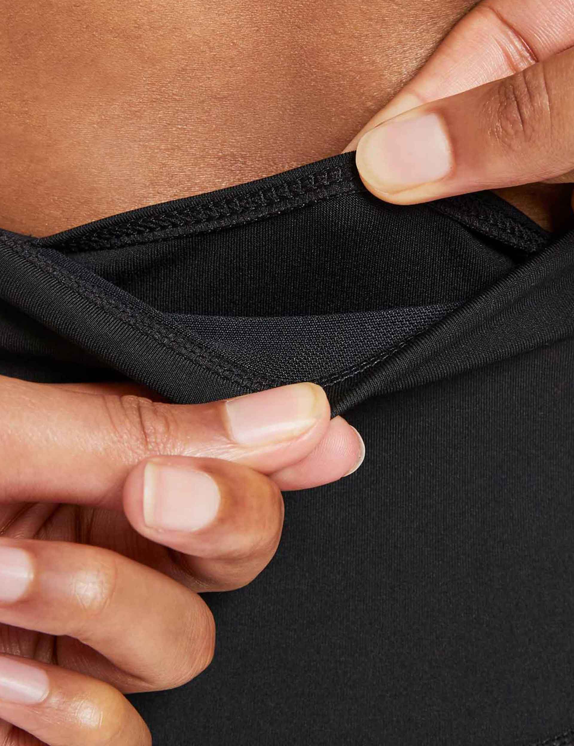 Nike One Bike Shorts 7" - Black/Whiteimage6- The Sports Edit