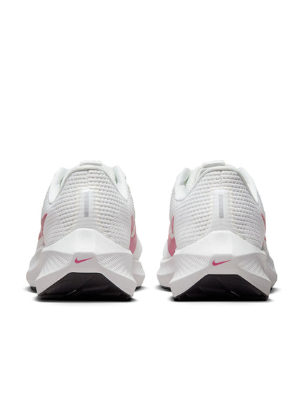 Nike Pegasus 40 Shoes - Summit White/Fireberry/Metallic Summit Whiteimage6- The Sports Edit