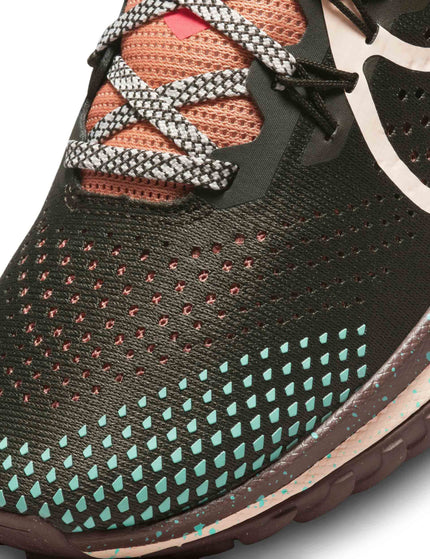 Nike Pegasus Trail 4 Shoes - Sequoia/Amber Brown/Emerald Rise/Guava Iceimage7- The Sports Edit