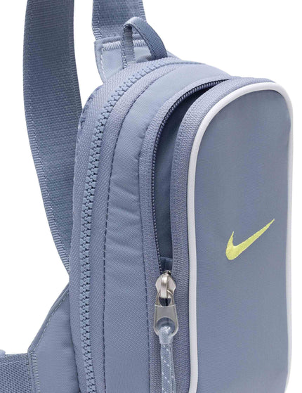 Nike Sportswear Essentials Crossbody Bag (1L) - Ashen Slate/White/Light Laser Orangeimage5- The Sports Edit
