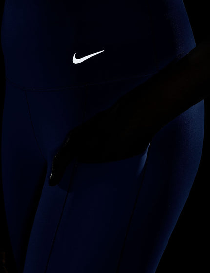 Nike Universa High Waisted 7/8 Leggings - Hyper Royal/Blackimage6- The Sports Edit