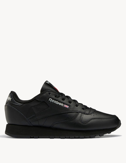 Reebok Classic Leather Shoes - Core Black/Pure Grey 5image1- The Sports Edit