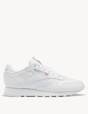 Classic Leather Shoes - Cloud White/Pure Grey 3
