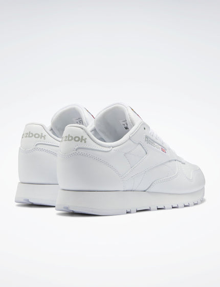 Reebok Classic Leather Shoes - Cloud White/Pure Grey 3image4- The Sports Edit
