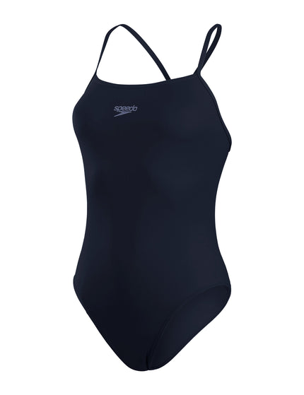 SPEEDO Eco Endurance+ Thinstrap Swimsuit - Navyimage8- The Sports Edit
