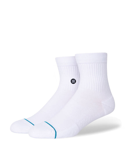 Stance Icon Quarter Sock - Whiteimage1- The Sports Edit