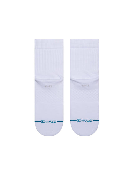 Stance Icon Quarter Sock - Whiteimage3- The Sports Edit
