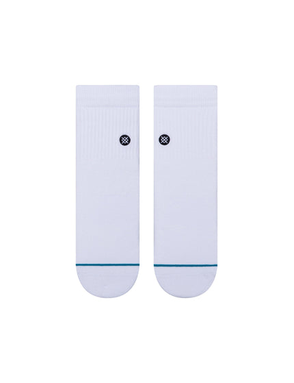 Stance Icon Quarter Sock - Whiteimage2- The Sports Edit