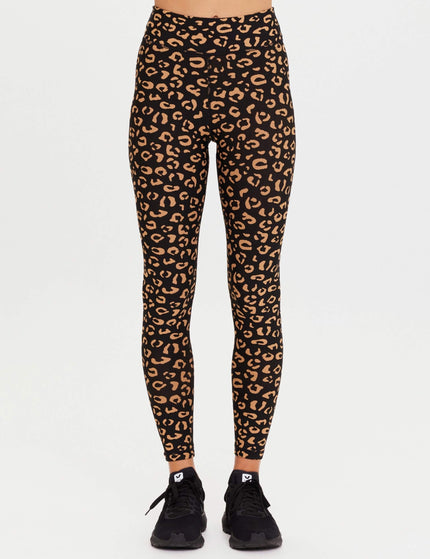 The Upside Zanzi Midi Pant - Leopardimage1- The Sports Edit