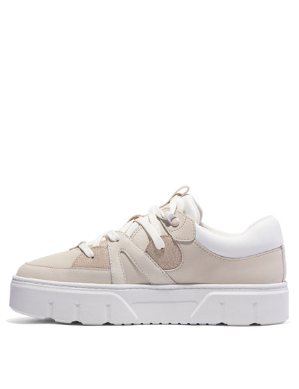 Timberland Laurel Court Lace-Up Low Trainer - Beigeimage2- The Sports Edit