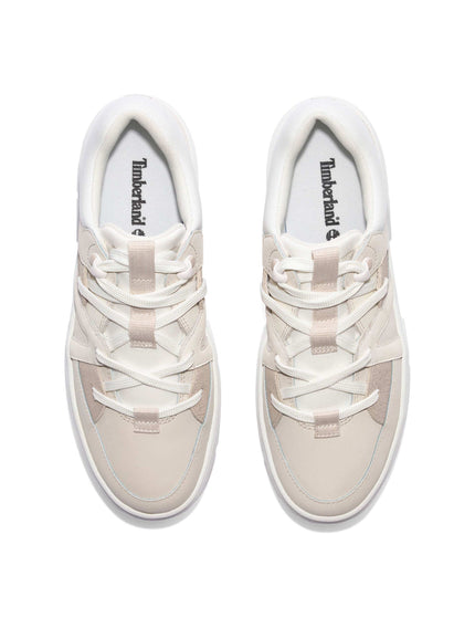 Timberland Laurel Court Lace-Up Low Trainer - Beigeimage6- The Sports Edit